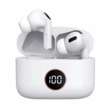 Auriculares Stereo Bluetooth Earbuds Lcd COOL AIR PRO Blanco