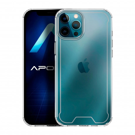 Funda silicona transparente iPhone 12/12 Pro