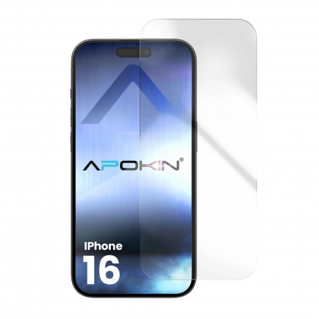 Protector de pantalla iPhone 16 alta claridad