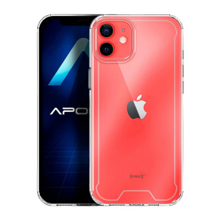 Funda gel transparente iPhone 12 mini con refuerzo