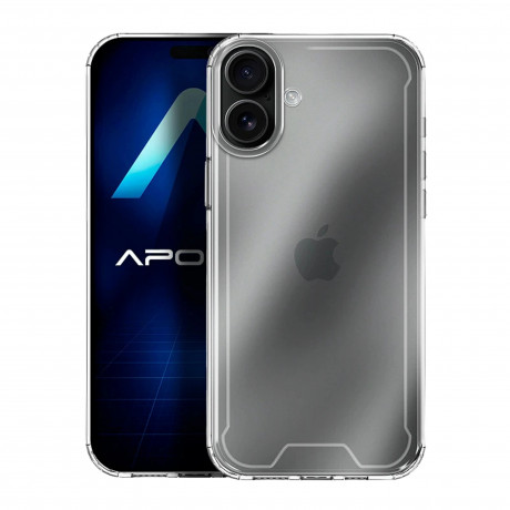 Funda transparente iPhone 16 Plus protección extra