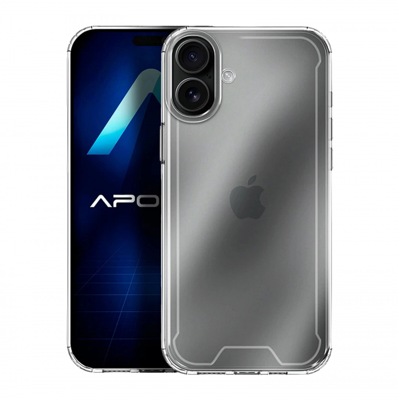 Funda transparente iPhone 16 Plus protección extra