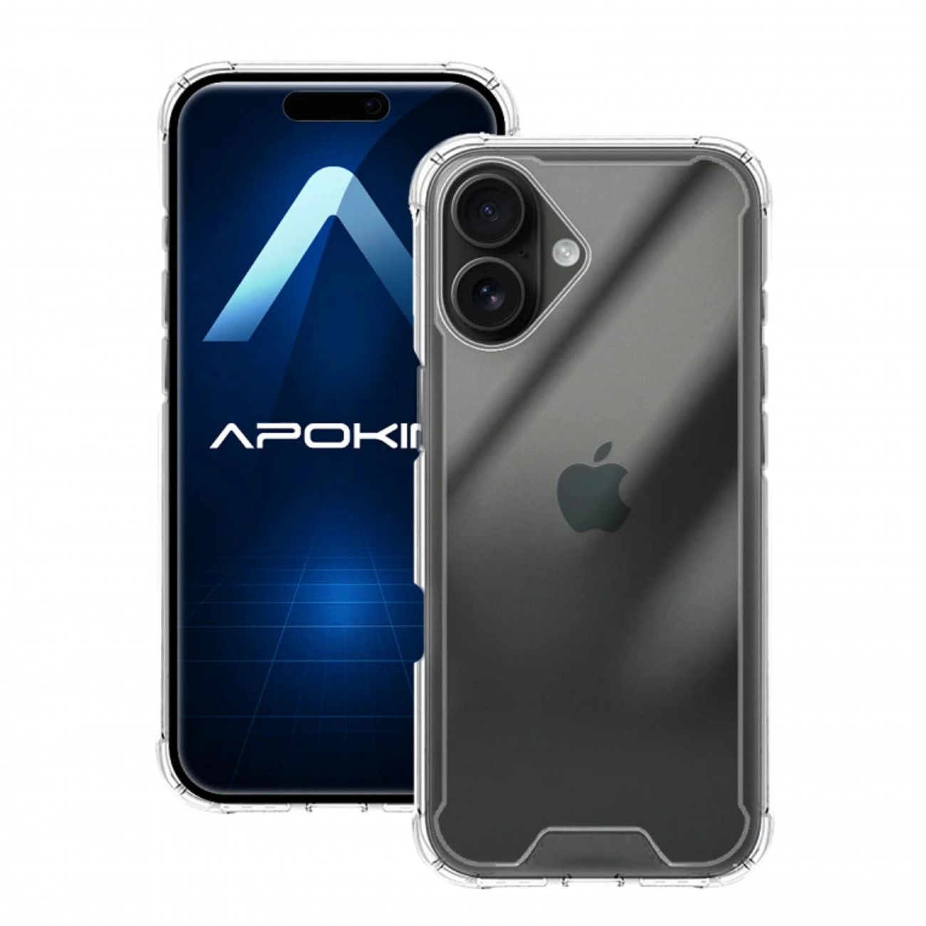 Funda gel transparente iPhone 17 con refuerzo
