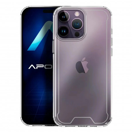 Funda gel iPhone 14 Pro con esquinas reforzadas