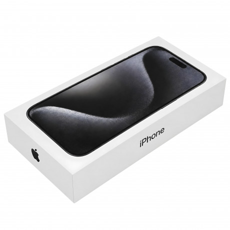 Caja iPhone 15 Pro Negro