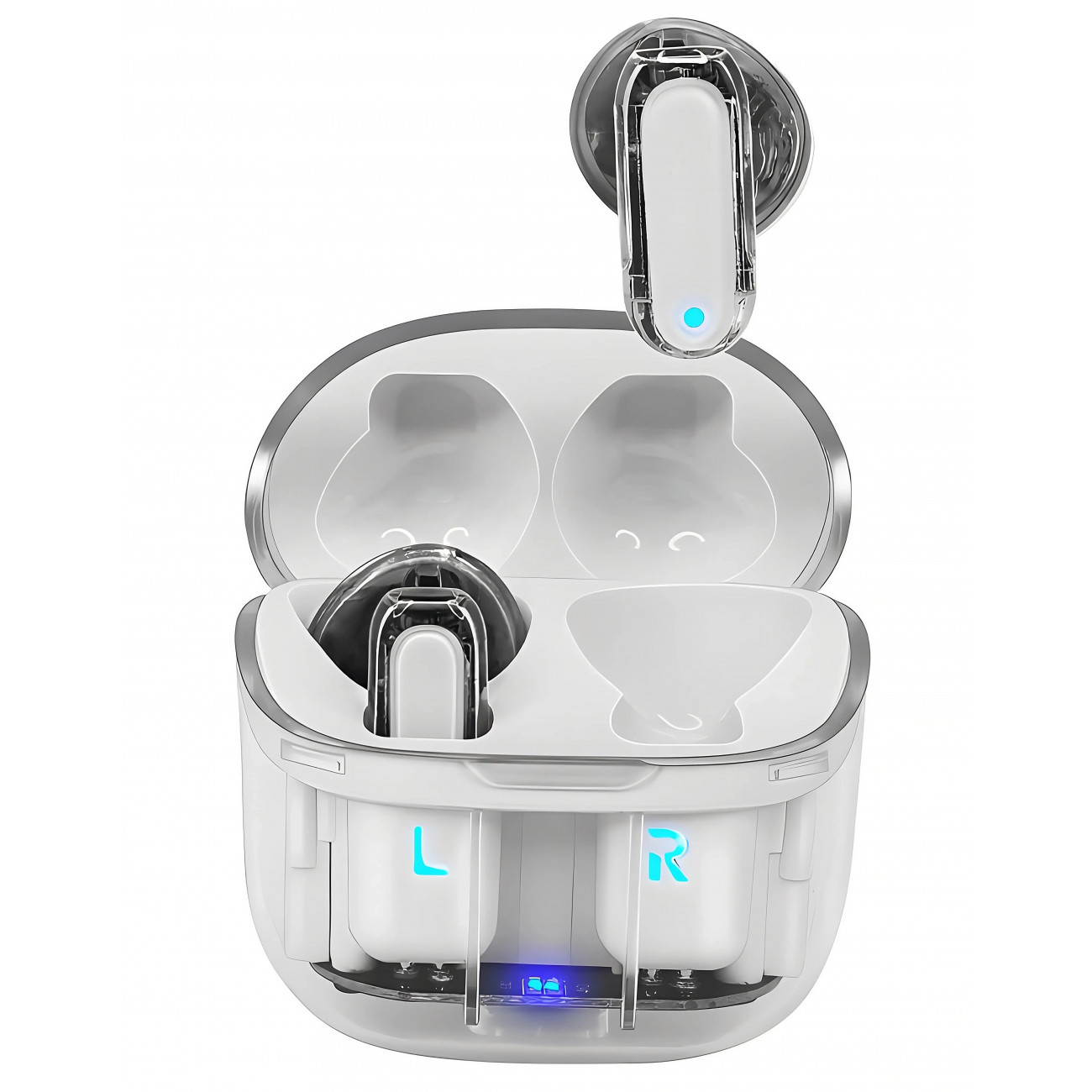 Auriculares Bluetooth Dual Pod sonido equilibrado
