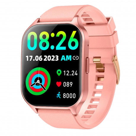 Smartwatch AMOLED curvo con llamadas y deporte
