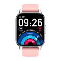 Smartwatch COOL Level Silicona Rosa (Llamadas, Salud, Deporte) Rosa