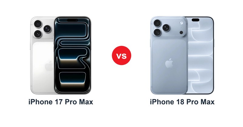 Diferencias entre el iPhone 18 Pro Max y el iPhone 17 Pro Max