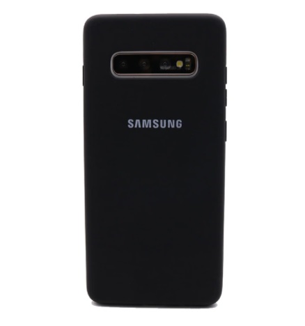 Funda suave de silicona Samsung S10e - Negro
