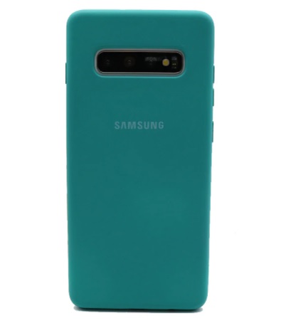 Funda suave de silicona Samsung S10 - Verde