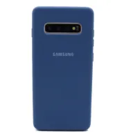 Funda suave de silicona Samsung S10 Azul Oscuro