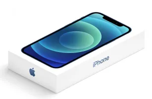 Caja original iPhone 14 Azul