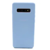 Funda suave de silicona Samsung S10 Azul Cielo