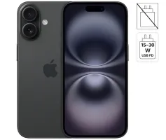iPhone 16 128GB Sin activar &middot; Bater&iacute;a 100% Negro