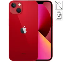 iPhone 13 128GB Exposici&oacute;n &middot; Bater&iacute;a 100% Rojo