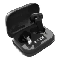 Auriculares Stereo Bluetooth Earbuds COOL URBAN Lcd Negro Negro