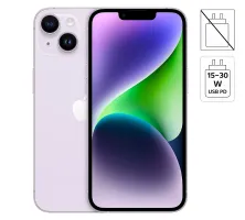 iPhone 14 128GB Exposici&oacute;n P&uacute;rpura