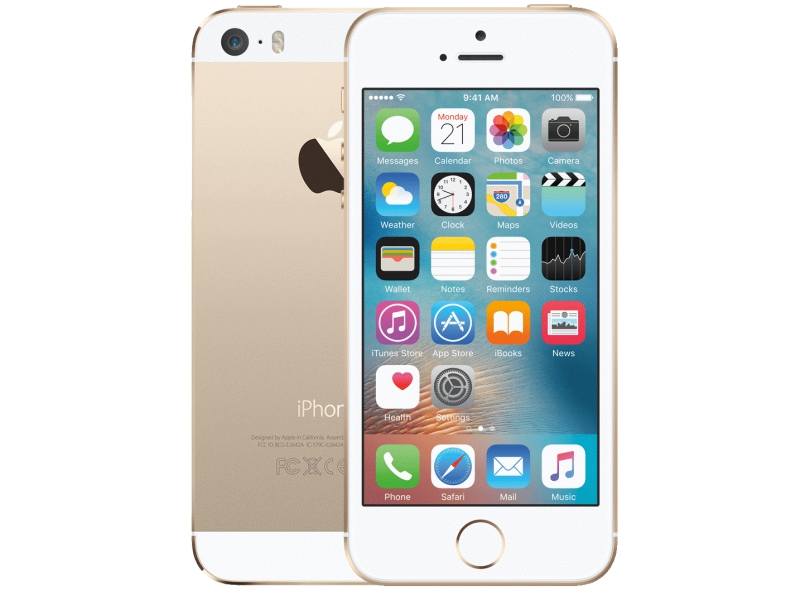 Iphone 5S 16GB usado - Blanco-Oro