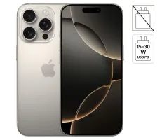 iPhone 16 Pro 256GB Exposici&oacute;n &middot; Bater&iacute;a 100% &middot; eSIM Titanio Natural