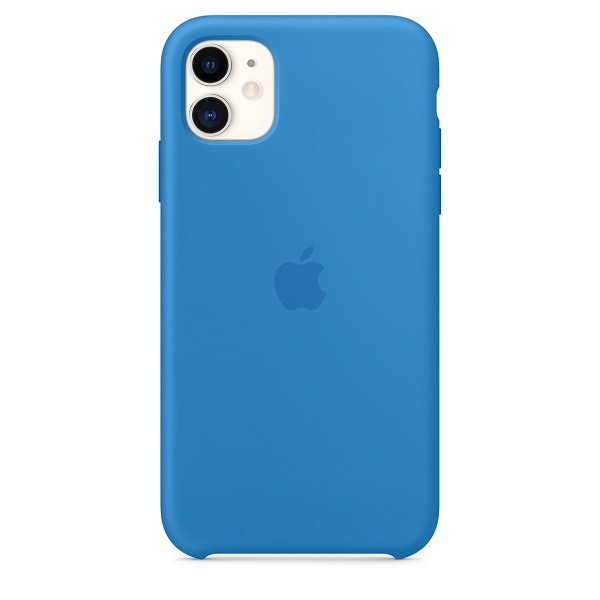 Funda suave de silicona iPhone XR - Azul