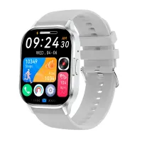 Smartwatch COOL Delta Silicona  (Amoled, Llamadas, Salud, Deporte) Gris